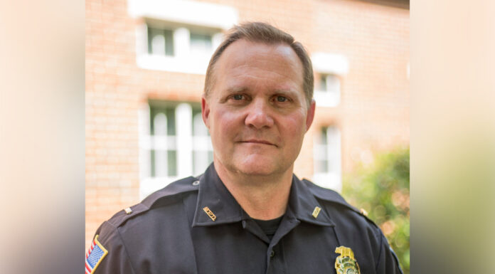 New Mercer Police chief is doing what he loves most — community policing headshot of man in police uniform