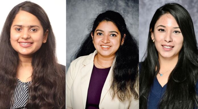 Five Ph.D. pharmacy students take home AAPS Best Abstract awards headshots of the five award winners of the AAPS abstract award