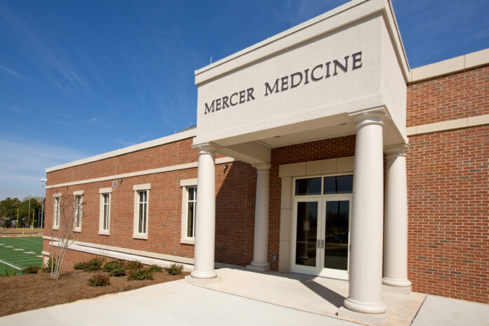 Mercer Campus Health Clinic entrance in the Field House