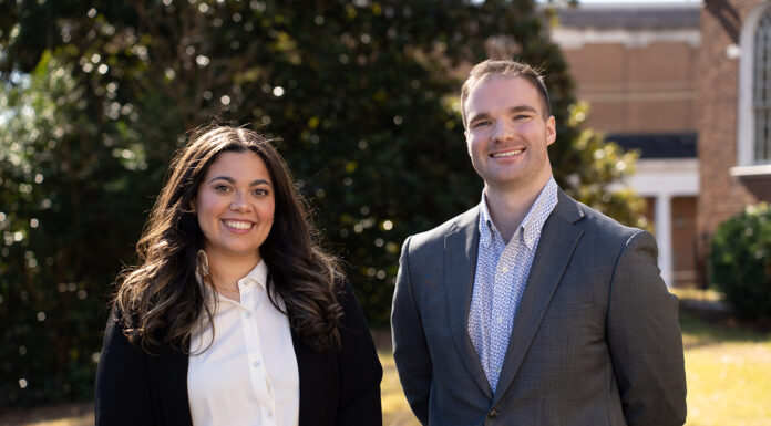 Mercer’s Corporate Counsel Externship Program provides hands-on experience Stephanie Mendoza Torres and Will Bazemore
