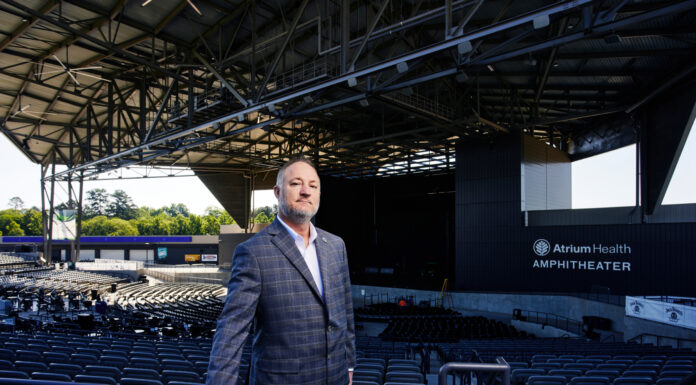 Mayor Lester Miller to deliver 2025 Founders’ Day address Macon-Bibb County Mayor Lester Miller standing in the Atrium Health Amphitheatre in Macon.