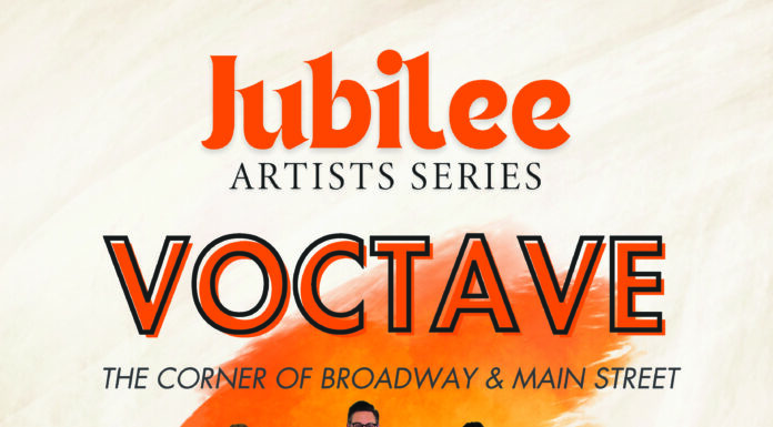 Viral a capella group Voctave comes to Macon with Disney and Broadway hits Promotional poster for Voctave concert on February 13, 2025, at Piedmont Grand Opera House.