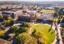 Student changemakers to present visionary ideas at Visionary Student Panel Aerial view of Mercer University's Macon campus