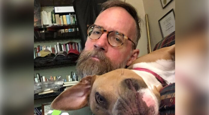 Paws for thanks: What dogs teach us about gratitude | Dr. Greg DeLoach Greg DeLoach and dog Annie