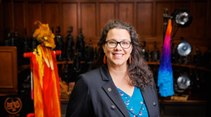 Professor helps students discover passion, appreciation for theater Francesca “Frani” Rollins