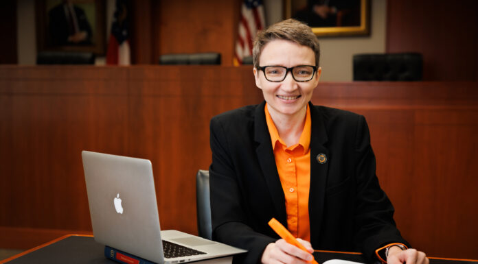 Professor gives students hands-on legal experience through domestic violence clinic Bonnie Carlson