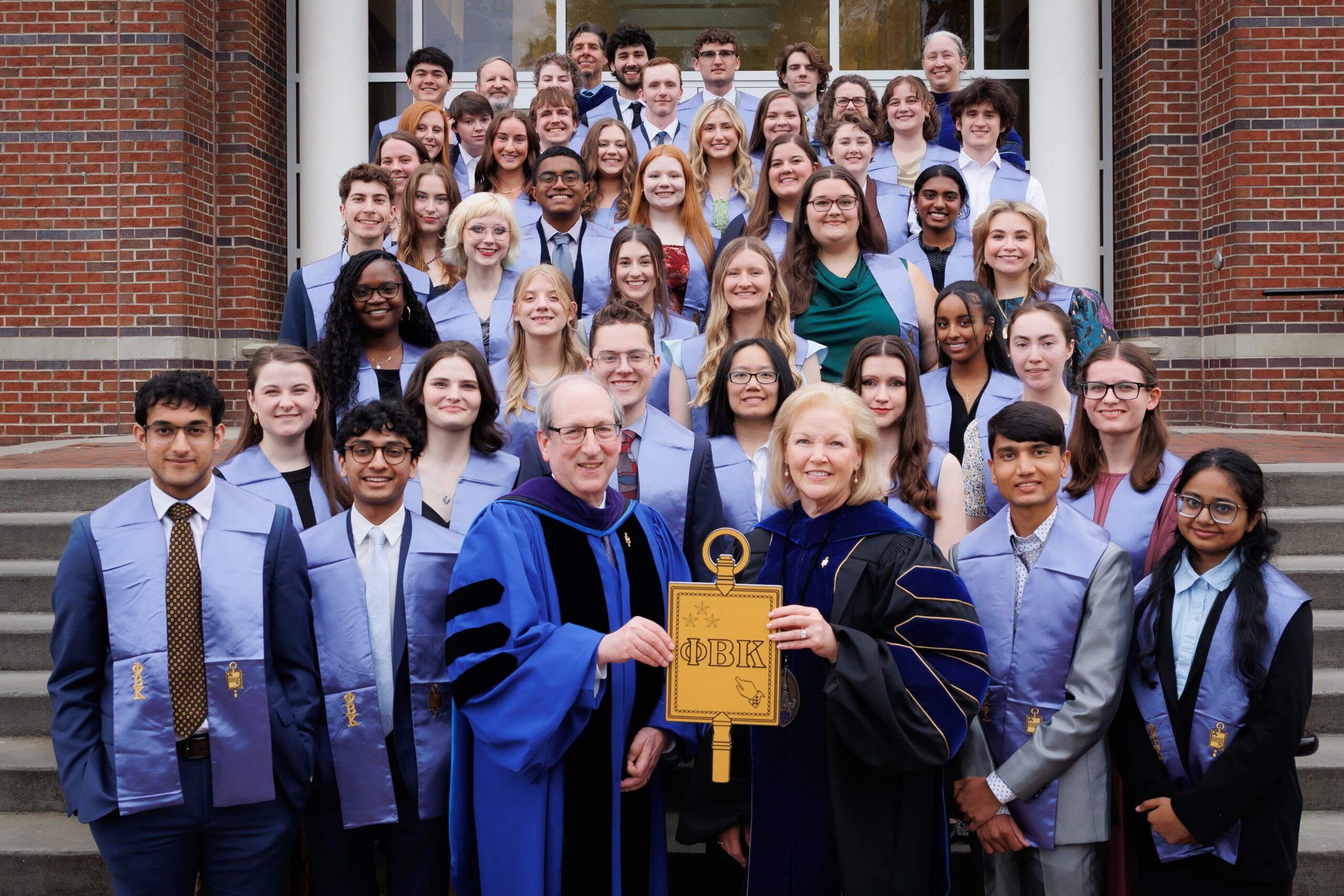 College of Liberal Arts and Sciences inducts 44 students into Phi Beta Kappa Society