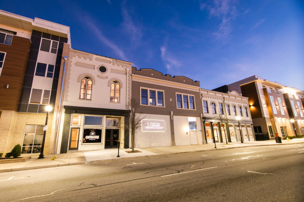 Street view of Mercer Music at Capricorn.